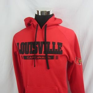 Men's Champion LOUISVILLE CARDINALS Hoodie Sz S